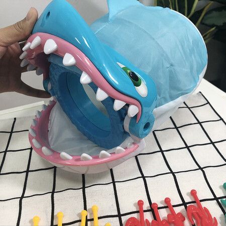 Thrilling Family Fun: Crazy Sharky Board Game - Test Your Luck and Avoid the Chomping Shark for Aged 4+