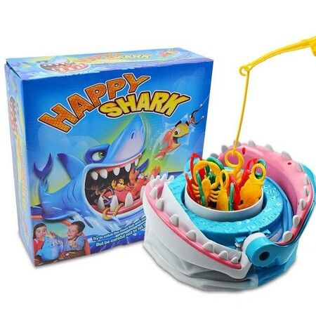 Thrilling Family Fun: Crazy Sharky Board Game - Test Your Luck and Avoid the Chomping Shark for Aged 4+