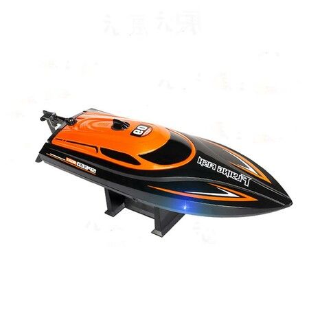 RC Boat for and Kids: 2.4G Remote Control Boat for Fun in Pools and Lakes (Orange)