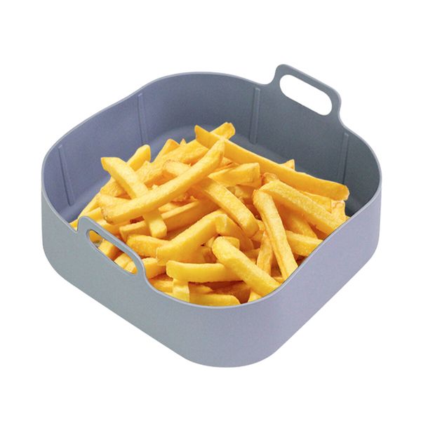 Silicone Air Fryer Non-Stick Pans/Baking Pot/Basket/Tool Tray for Effortless Cooking