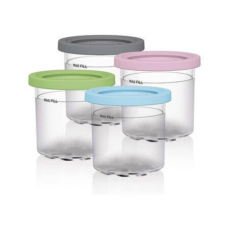 Ninja Creami NC299AMZ NC300s Series 4-Pack Replacement Free BPA