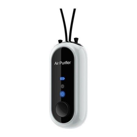 Wearable Air Purifier Necklace for Home and Travel - Ionizer for and Kids