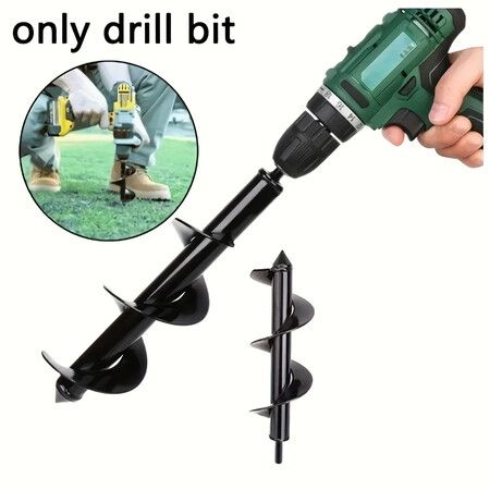 22*4cm Garden Hole Digger/Auger Drill Bit Set: Essential Tool for Planting Seedlings and Flower Bulbs