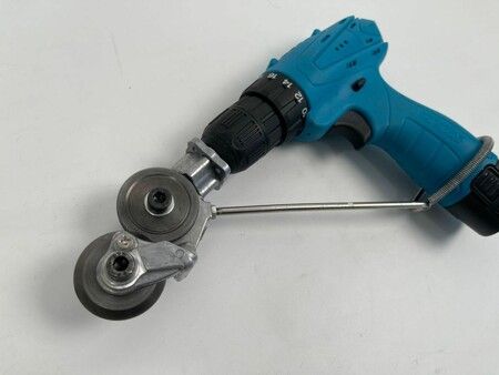 Electric Drill Plate Cutter: Safe and Durable Metal Nibbler Drill Attachment for DIY Metal Cutting