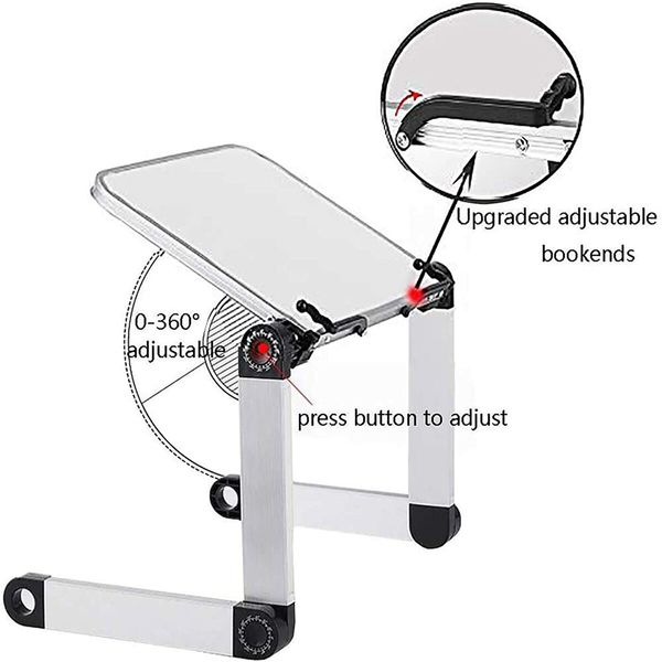 Height & Angle Adjustable Book Stand with Page Clips for Ergonomic Comfort Elevate Your Reading Experience