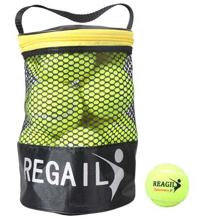 12-Pack High-Elasticity Tennis Balls Made with Sheep Wool