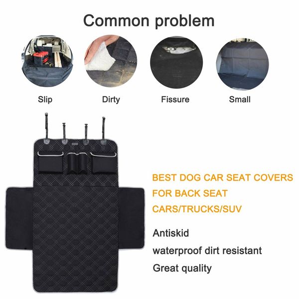 2 Pockets Waterproof SUV Cargo Liner: Protect Your Vehicle from Pet Dirt and Damage