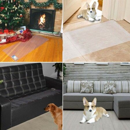 Safe and Effective Pet Training Shock Mat to Keep Pets Off Furniture - 3 Training Modes