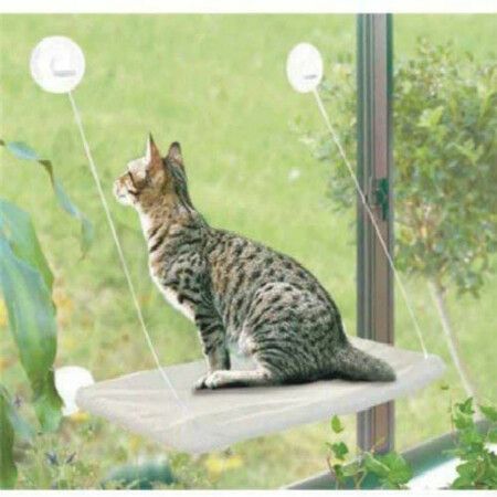 Heavy-Duty Cat Hanging Bed - Window-Mounted Hammock with 26kg Capacity for a Comfy and Sunny Snoozing Spot