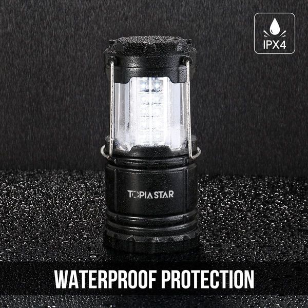 2-Pack Super Bright LED Camping Lanterns: Essential for Emergencies, Hurricanes, and Outdoor Adventures