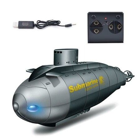 RC Mini Submarine: 6-Channel Remote Control Underwater Pigboat Simulation