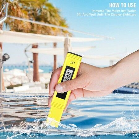 2-in-1 TDS and pH Meter - Digital Water Quality Tester