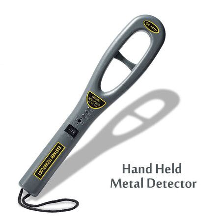 V-Resourcing Hand Held Metal Detector - Portable and Highly Sensitive for Reliable Inspection and Detection