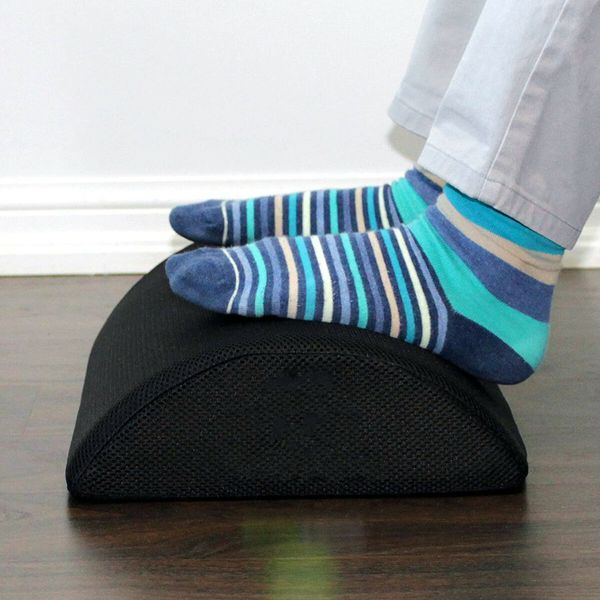 Premium Under Desk Foot Rest for Lumbar, Back, and Knee Relief