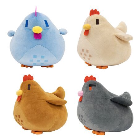 Cute Stardew Valley Chicken Plush Toy: Soft and Cuddly, Perfect Gift for Fans of the Game and Chicken Lovers (20cm)