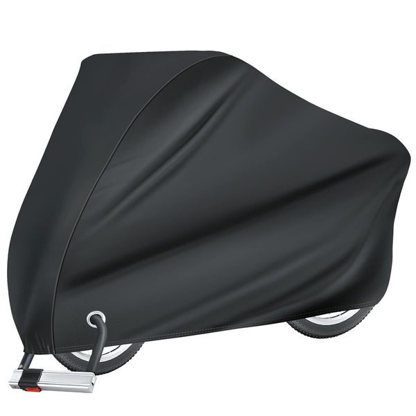 Waterproof Bike Cover (Size L): Outdoor Protection for Mountain, Road, and Electric Bikes up to 26 Inches