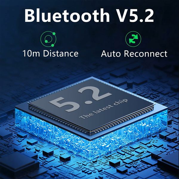 Bluetooth 5.2 Audio Adapter,3.5mm Jack Aux Dongle,2-in-1 Wireless Transmitter/Receiver for TV Audio,Projector,PC,Headphone,Car,Speaker,Boats