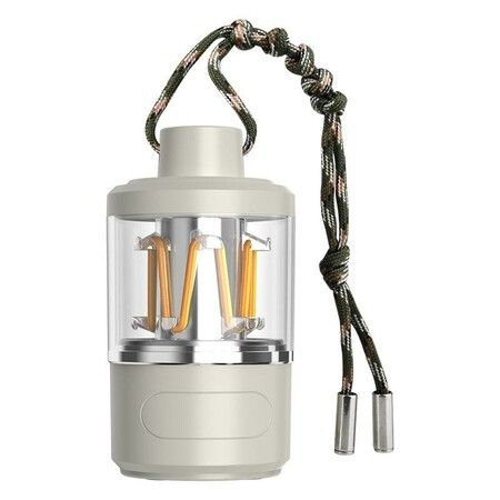 Portable LED Camping Lantern with 1800mAh Battery, 4 Dimmable Light Modes, and USB Charging