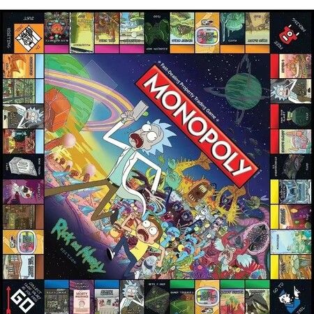 Monopoly: Rick and Morty Board Game - Officially Licensed Merchandise