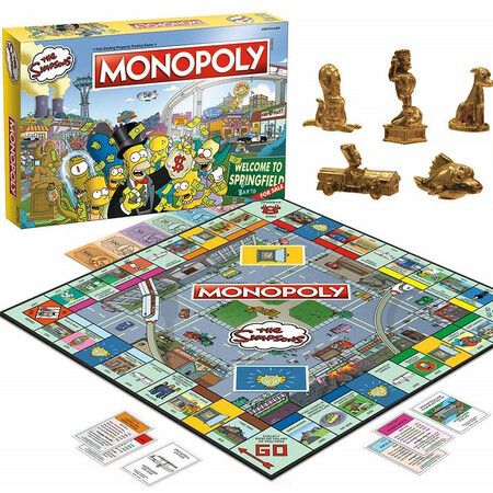 Monopoly: The Simpsons Edition - The Classic Board Game Gets a Hilarious Simpsons Twist