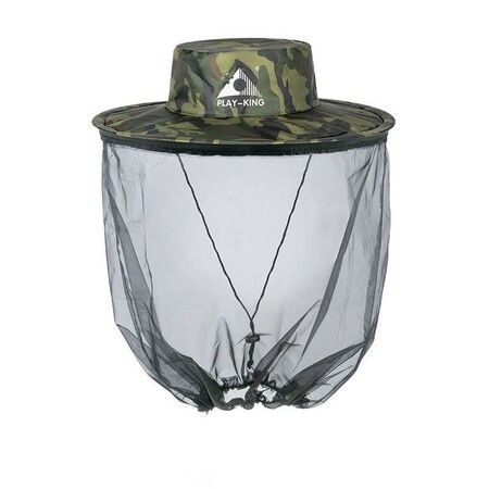 Mosquito Hat Cap Head Net with Netting for Outdoor Activities (Fishing, Hiking, Gardening)