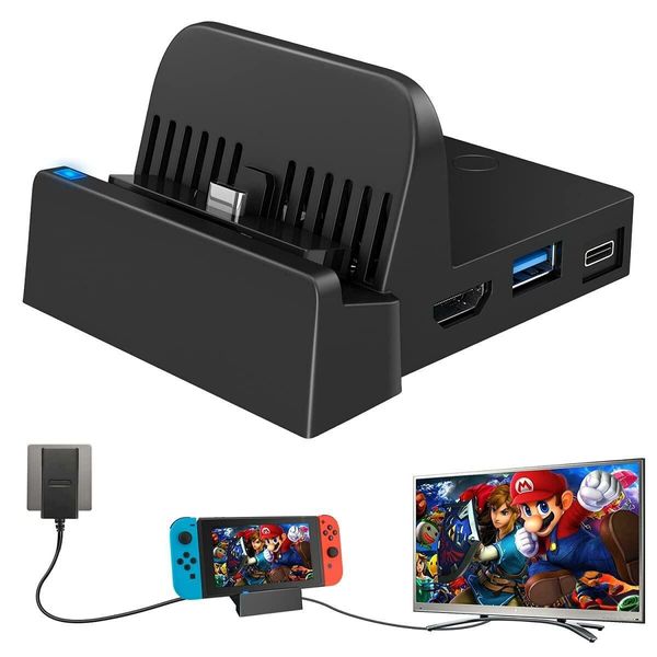 Switch TV Docking Station Replacement with HDMI for Seamless Gaming on the Big Screen