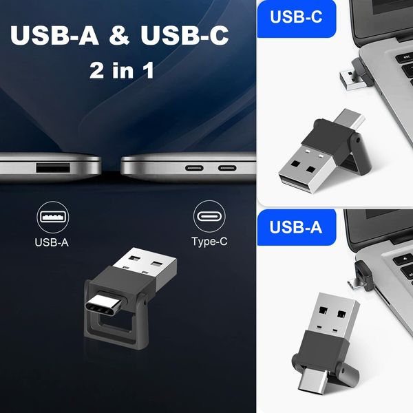 Wireless Red Laser Pointer and Clicker for Presentations with USB-C/A Charging, Remote for PowerPoint, Mac, PPT, and Google Slides