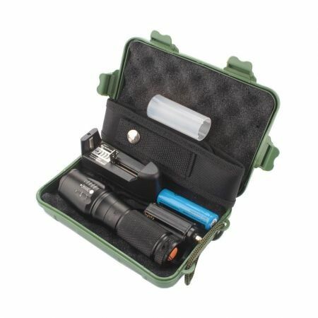 Ultra-Bright Portable CREE XML T6 LED Flashlight Kit for Powerful Illumination