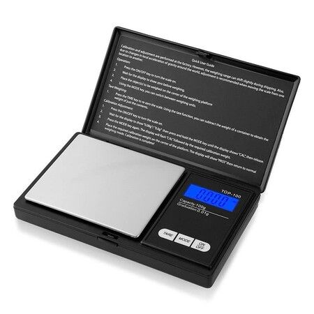 100g Digital Pocket Scale Kitchen Scale with Ultra-precise measurements down to 0.01 grams for Food,Jewelry,and More