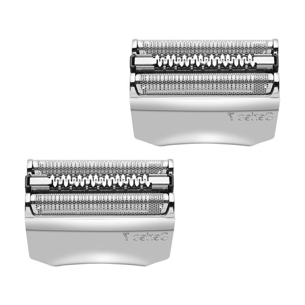 2-Pack Replacement Heads for Braun Series 7 Foil Shavers (70S, 790CC, 720, 750CC, 760CC, 9565)