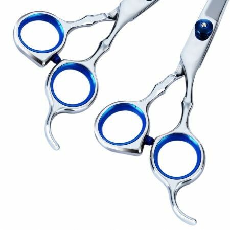 Professional Salon Barber Hair Cutting and Thinning Scissors Set