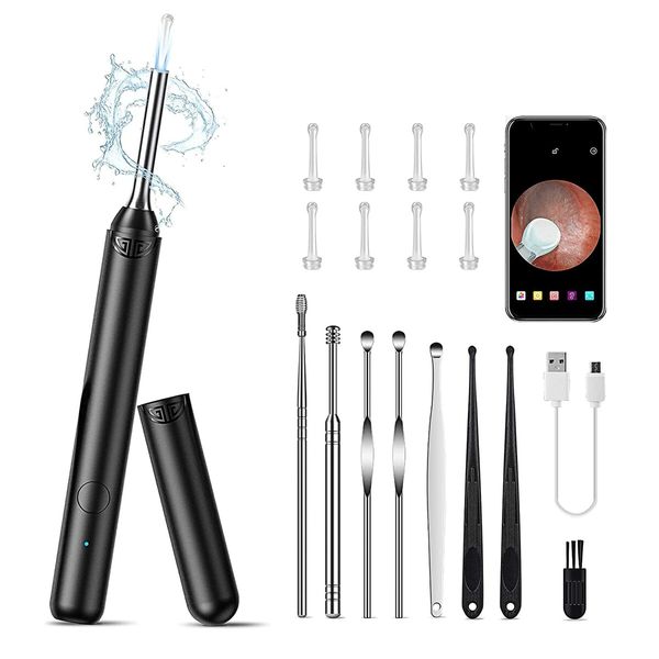 Ear Cleaner tool Wax Removal kit with detailed viewing 1080P Camera and Light - Illuminate, Inspect, and Clean Your Ears with Precision