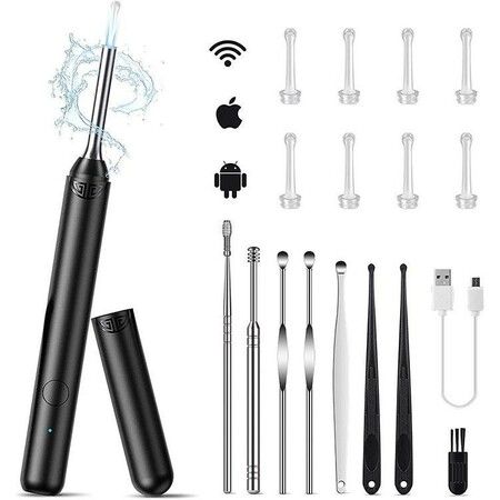 Ear Cleaner tool Wax Removal kit with detailed viewing 1080P Camera and Light - Illuminate, Inspect, and Clean Your Ears with Precision