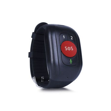 Waterproof GPS Tracking Smartwatch for Seniors: 4G LTE, SOS Button, Various Monitoring, and Emergency Alerts