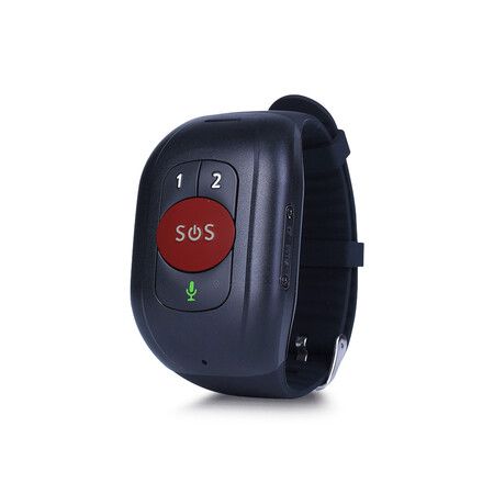 Waterproof GPS Tracking Smartwatch for Seniors: 4G LTE, SOS Button, Various Monitoring, and Emergency Alerts