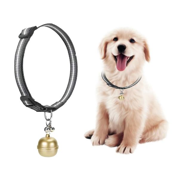 Real-Time Tracking Anti-Lost Pet GPS Tracker Locator Collar with Free APP I67 Waterproof (Golden)