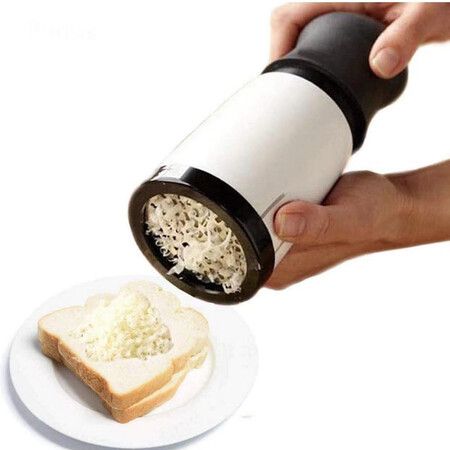 Manual Stainless Steel Cheese Cutter Grater Grinder Shredder for Effortless Cheese Prep