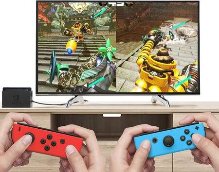 Wireless Replacement Controllers for Switch/Lite/OLE with Dual Vibration, Wake-up Function, and Motion Control