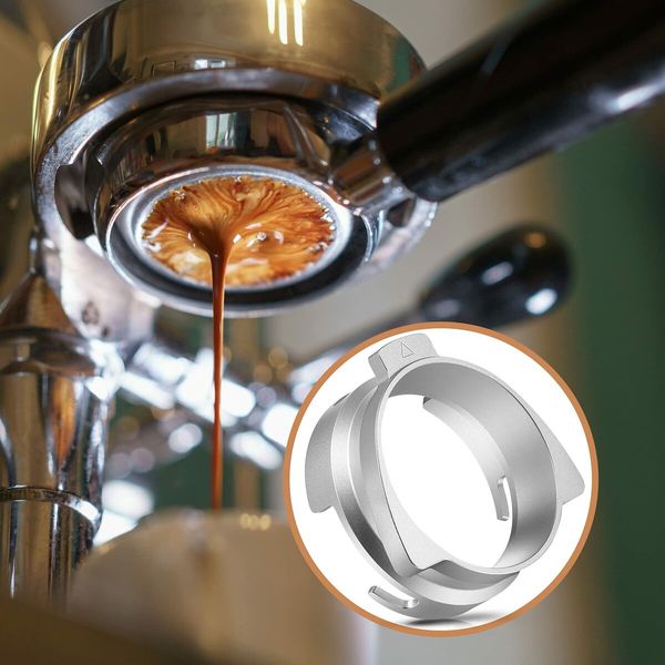 Breville Barista Portafilter Hands-Free 54mm Dosing Funnel Replacement for Breville Barista Portafilters: Upgrade Your Coffee Brewing at Home or in Cafes