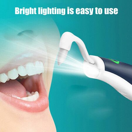 5-in-1 Calculus Scaler, Plaque Remover, Teeth Stains Cleaner, Water Flosser, and Oral Irrigator for Whiter Teeth at Home or On-the-Go