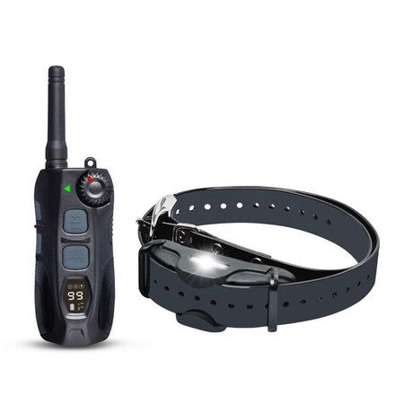 anti-bark 2000m Remote Dog Training Collar with Shock, Flashing Lights, and Waterproof Design for Effective Training