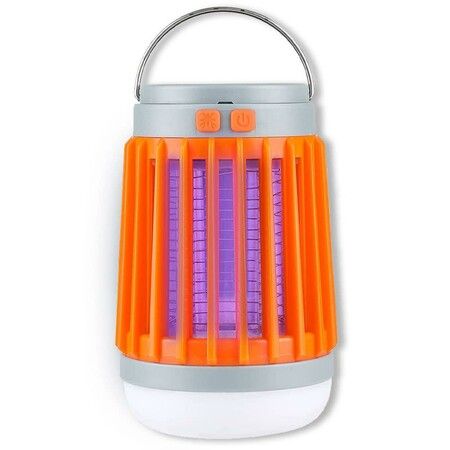 Buzz-Free Zone: Solar-Powered Cordless Bug Zapper Mosquito killer with high-powered UV Light for Outdoor Pest Control