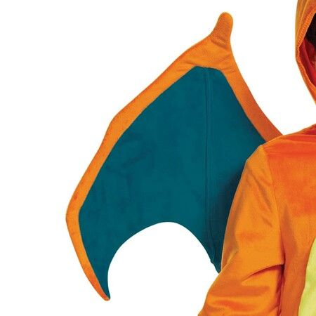 Halloween Charizard Costume for Kids Deluxe Animal Jumpsuit for the Ultimate Halloween Party Adventure (Height 130cm)