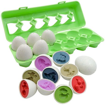 Easter Gift Matching Eggs for Early STEM Education and Fine Motor Skills