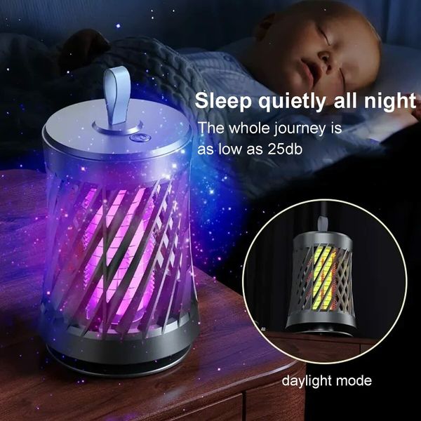 Zap Away Pests: Effective 2-in-1 Bug Zapper Mosquito Trap Fly Killer for Indoor and Outdoor Pest Control