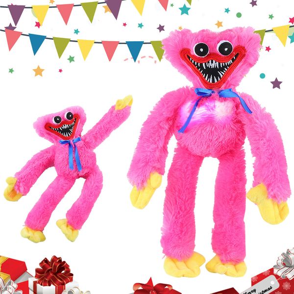 40cm Glowing Singing Huggy Wuggy Plush Toy from Poppy Playtime