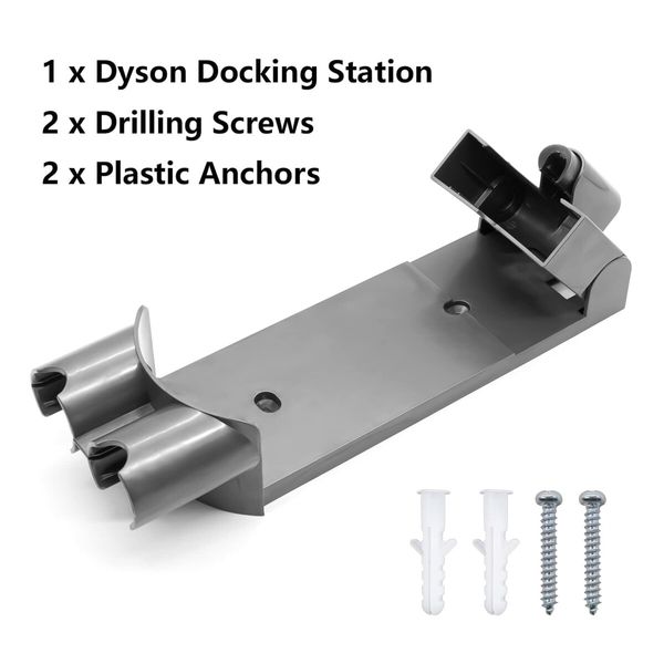 Wall Mounted Docking Station Bracket for Dyson V7 V8 Cord-Free Vacuum Cleaners