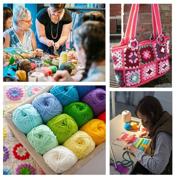 Complete Crochet Kit for All: Everything You Need to Get Started, Including Yarns, Hooks, Needles, and Storage Case