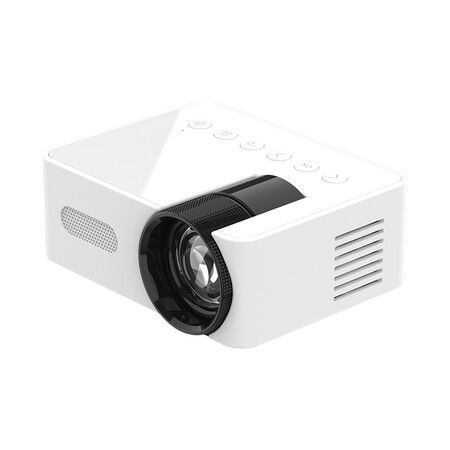 Portable Wireless Mini Projector for Phone Projection Color White