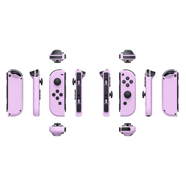 Controllers for Switch, Perfect for Switch Sports, with Wireless Connectivity and Wake-up/Screenshot Features (Purple+Green)